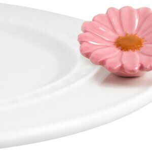 Nora Fleming Pink Flower Power Gerber Daisy Mini